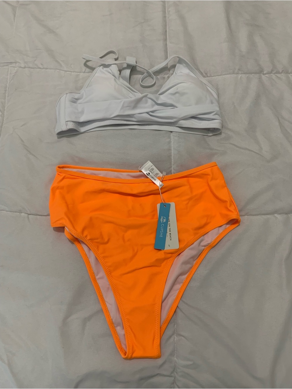 New with tags CUPSHE bikini set womens size L